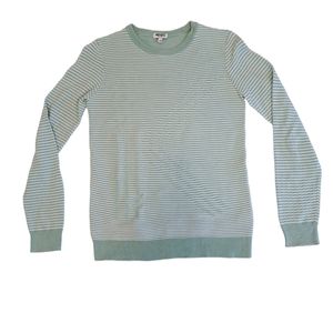Kenzo Ribbed Crew Neck Knit Striped Sweater S